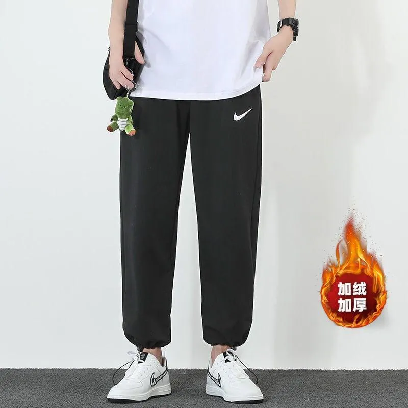 Sport Pants Thin Knitted Matching Loose Trendy All-Matching Basketball Training Pants