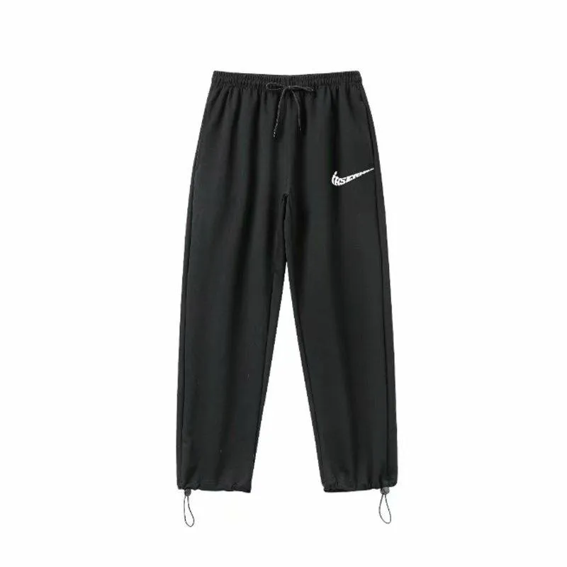 Sport Pants Thin Knitted Matching Loose Trendy All-Matching Basketball Training Pants