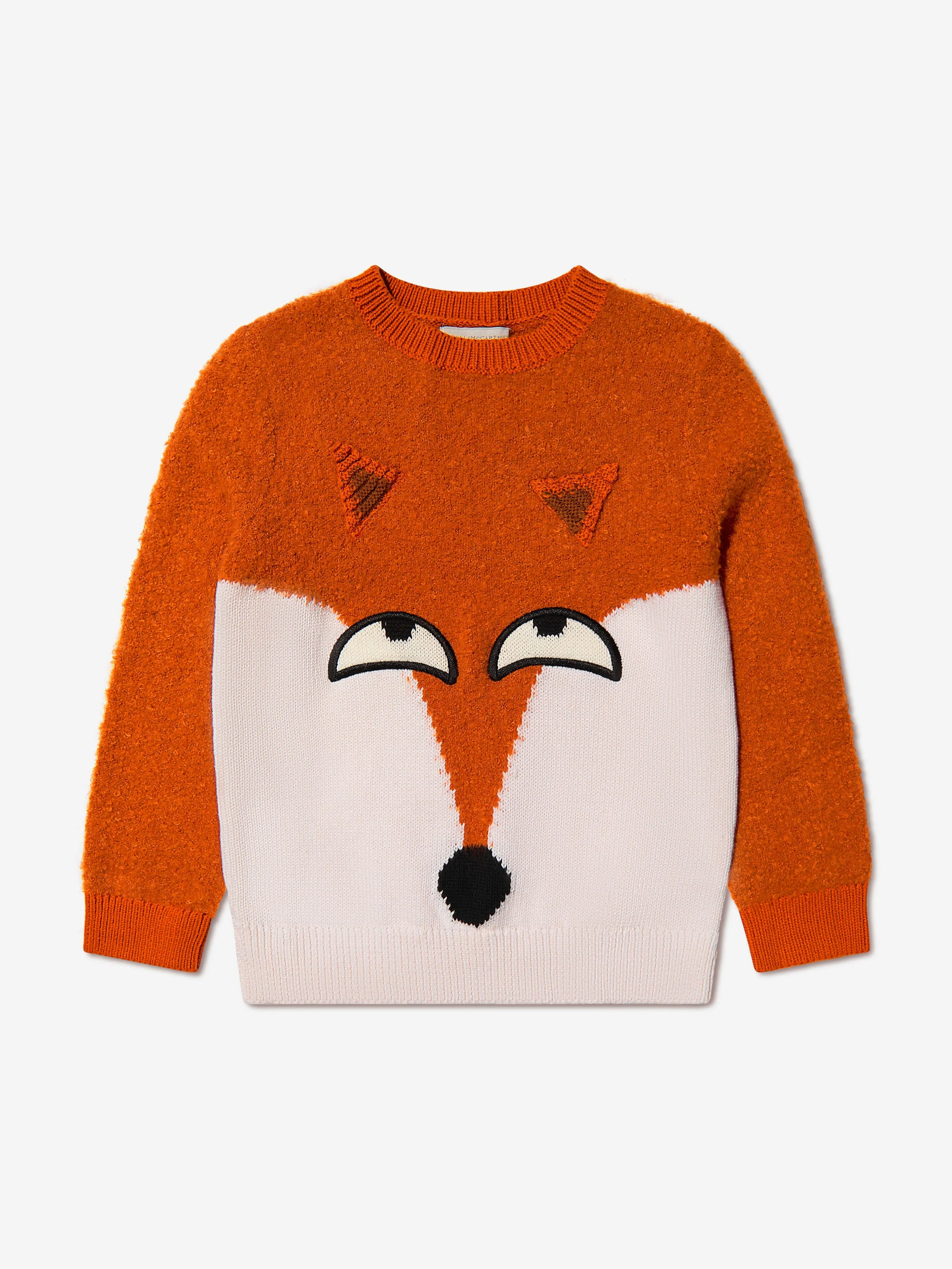 Stella McCartney Boys Fox Knitted Jumper