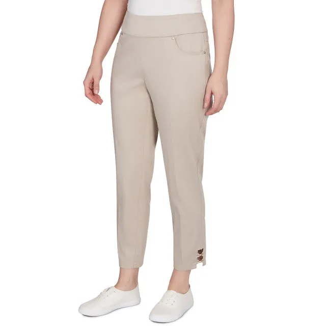 Stretch Sateen Ankle Pant Chino - Ruby Rd