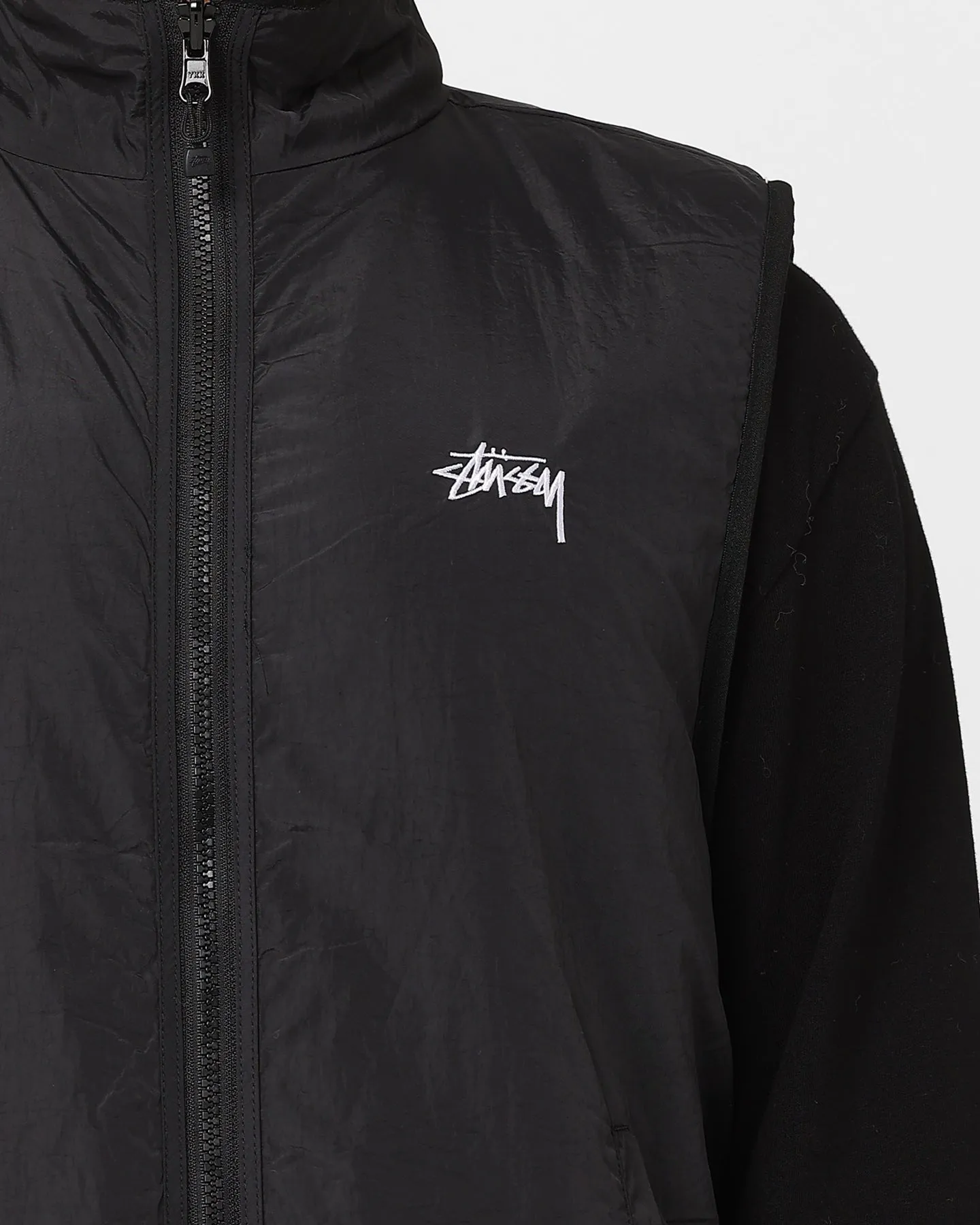 Stussy Reversible Stock Sherpa Jacket Orange