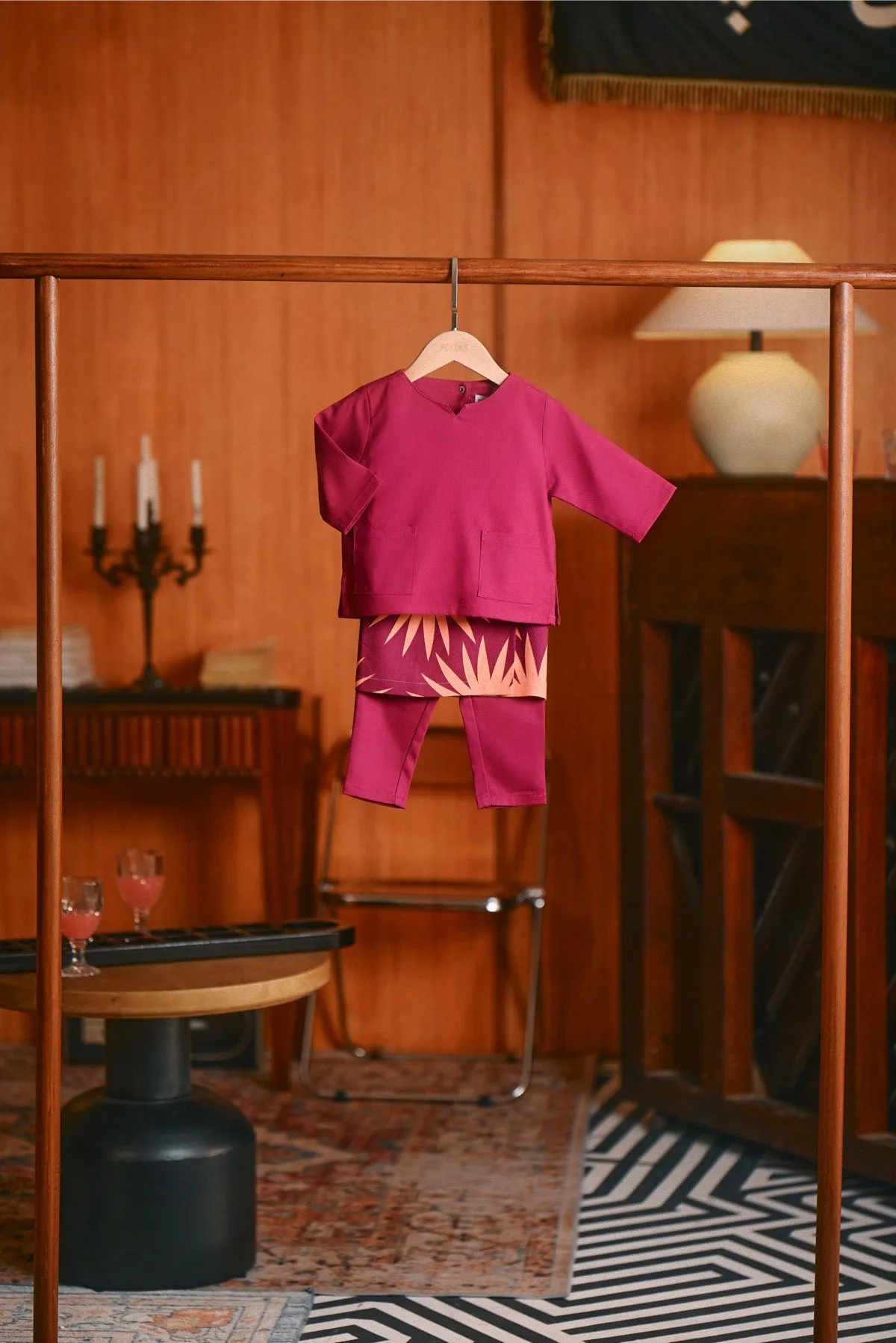 The Perfect Babies Slim Fit Pants - Fuchsia