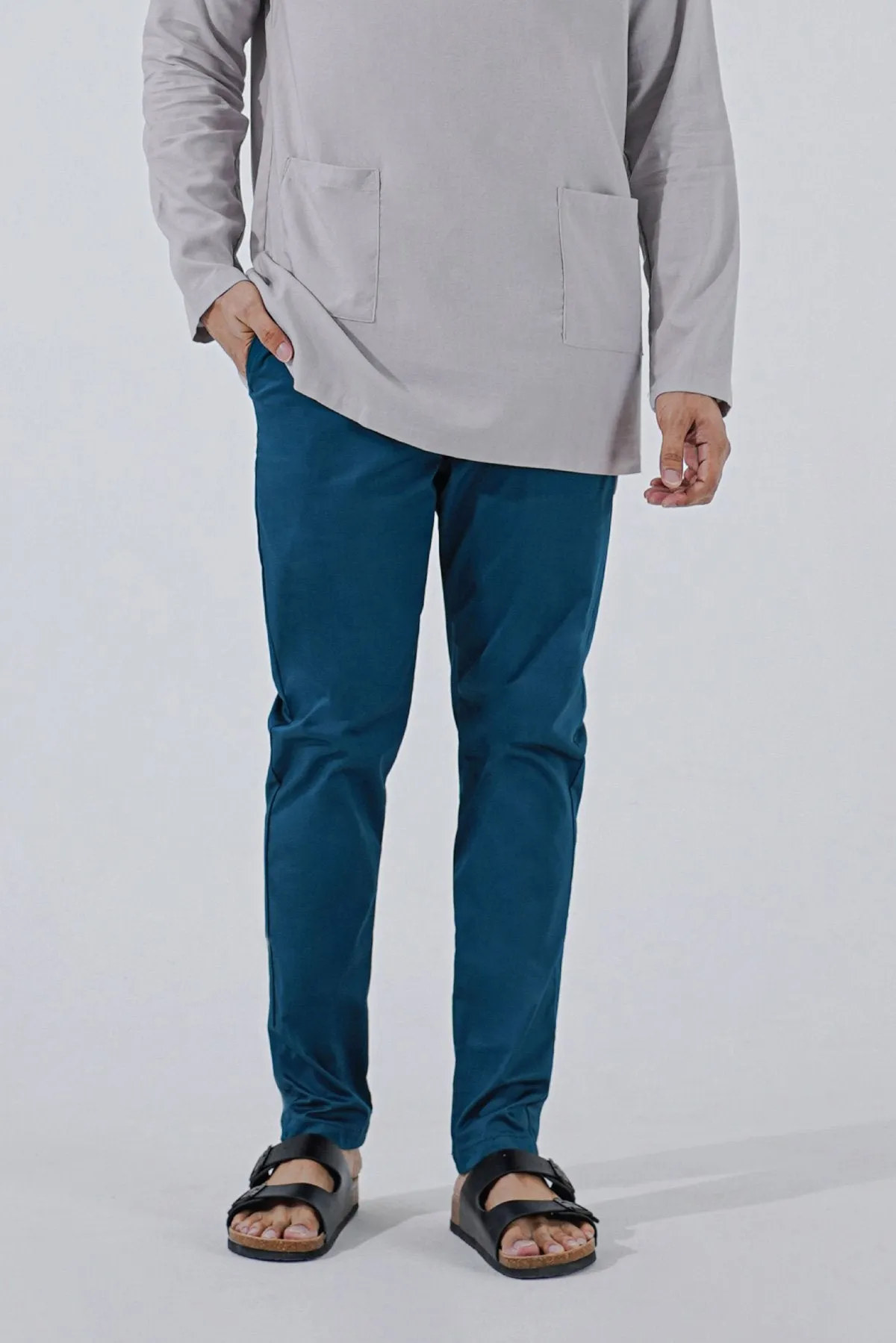 The Perfect Men Slim Fit Pants - Teal