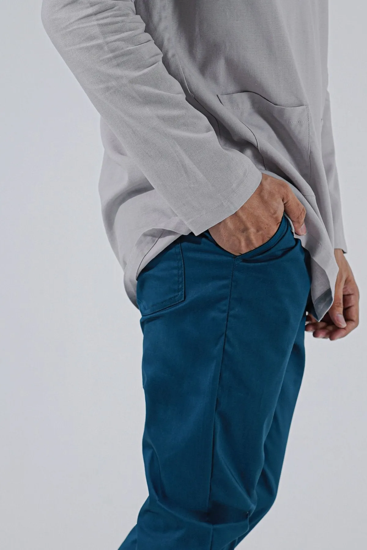 The Perfect Men Slim Fit Pants - Teal