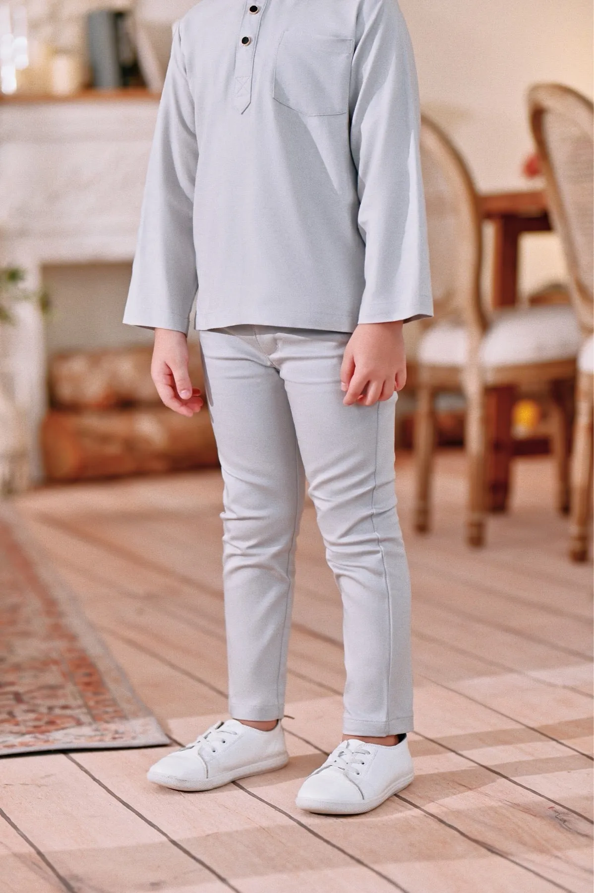 The Perfect Slim Fit Pants - Light Grey