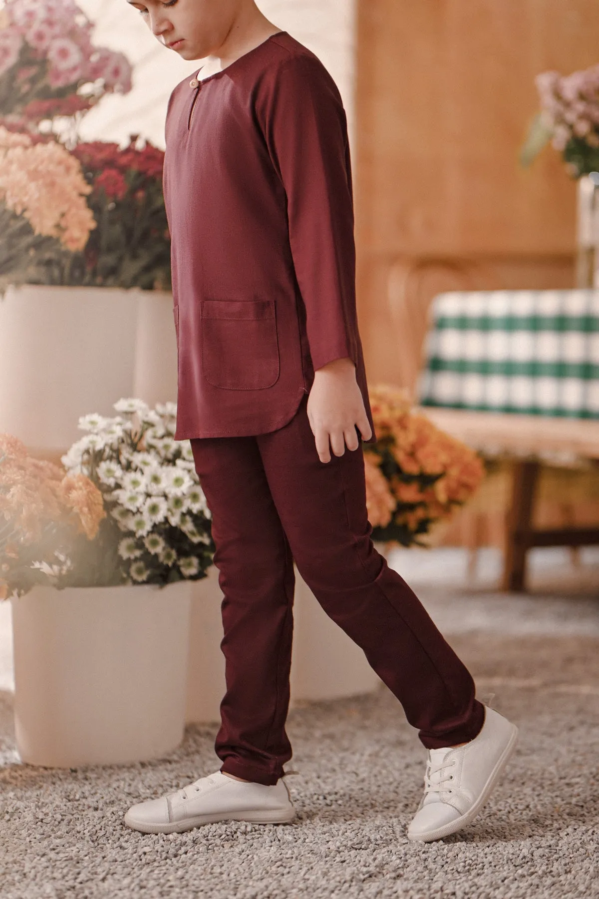 The Perfect Slim Fit Pants - Mangosteen