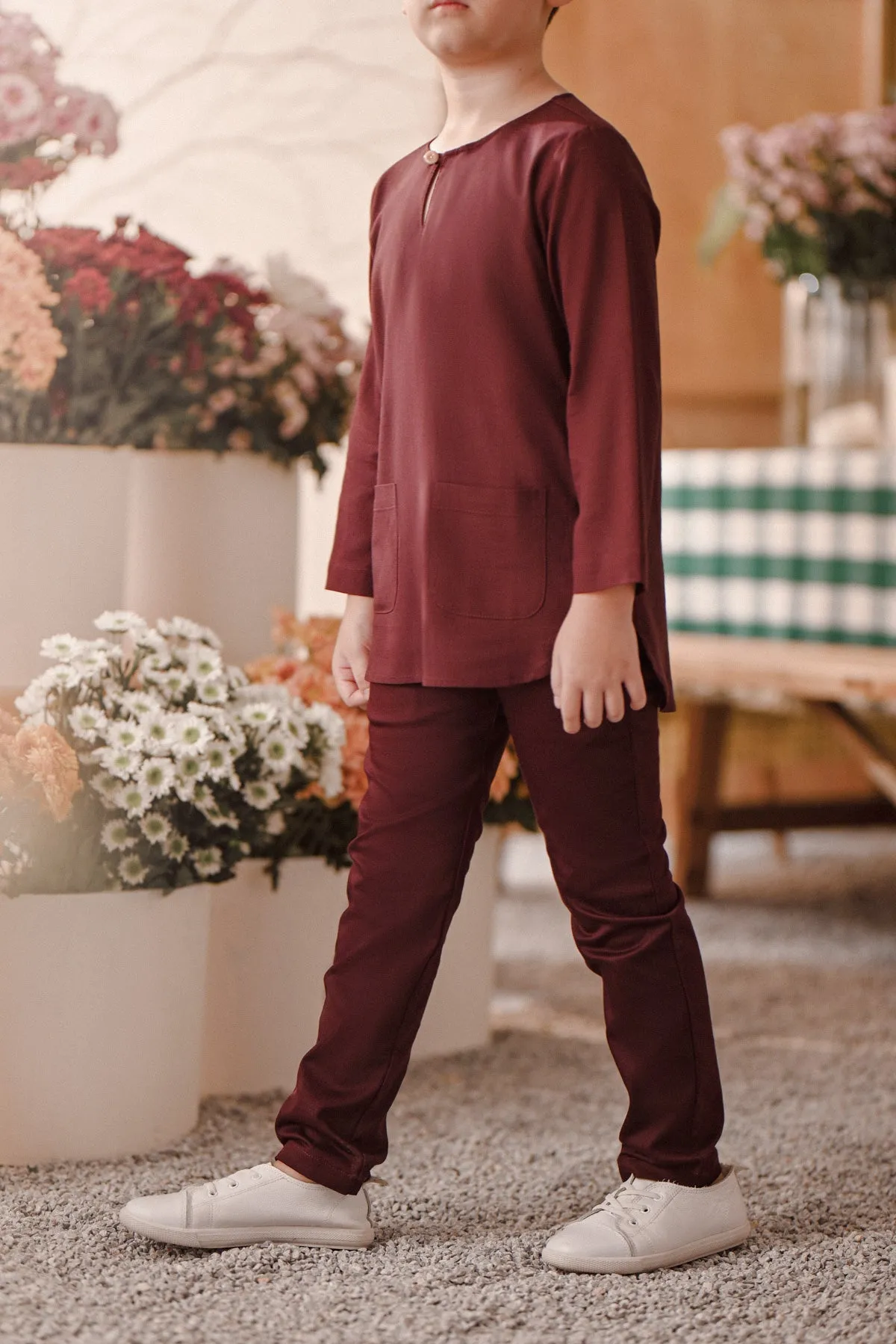 The Perfect Slim Fit Pants - Mangosteen