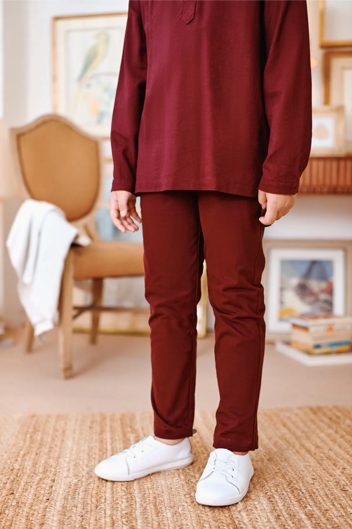 The Perfect Slim Fit Pants - Mangosteen