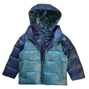 The Road Coat Down - Navy/Teal