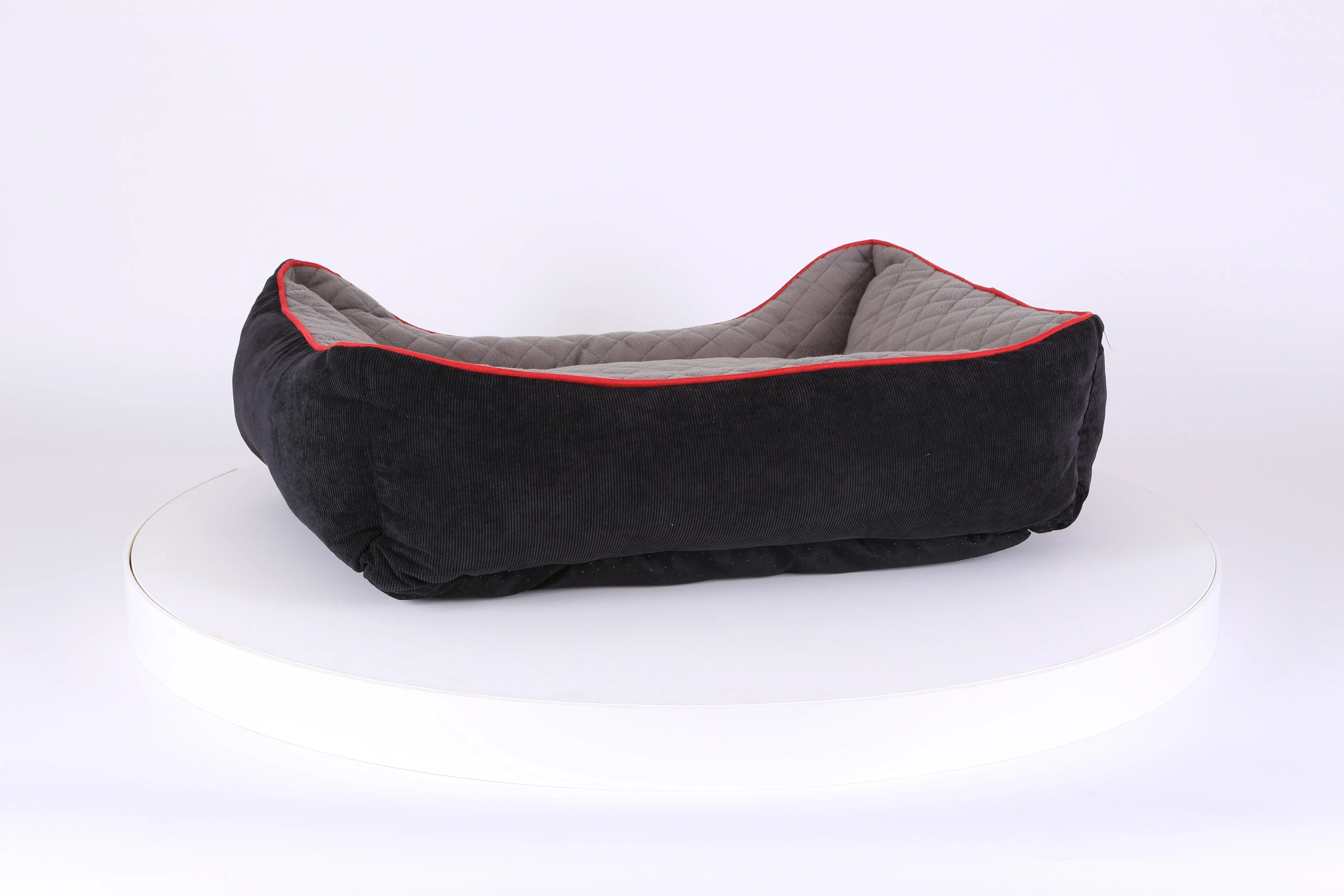 Thermal Box Bed - Black & Grey