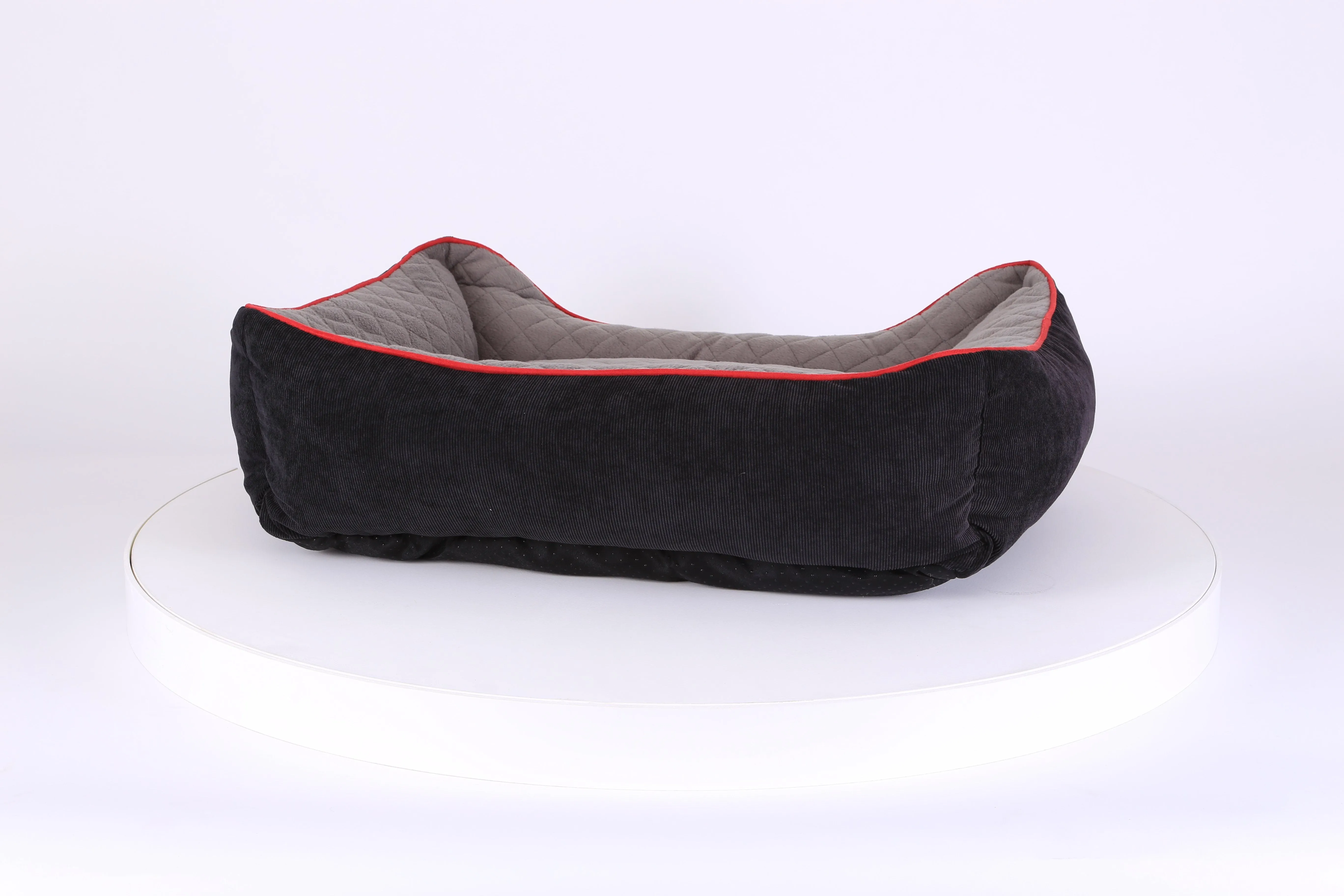 Thermal Box Bed - Black & Grey