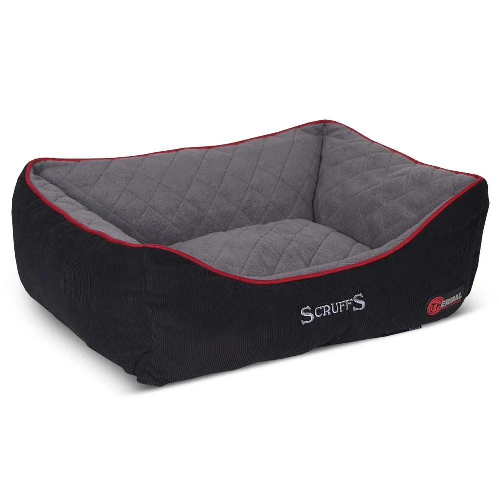 Thermal Box Bed - Black & Grey