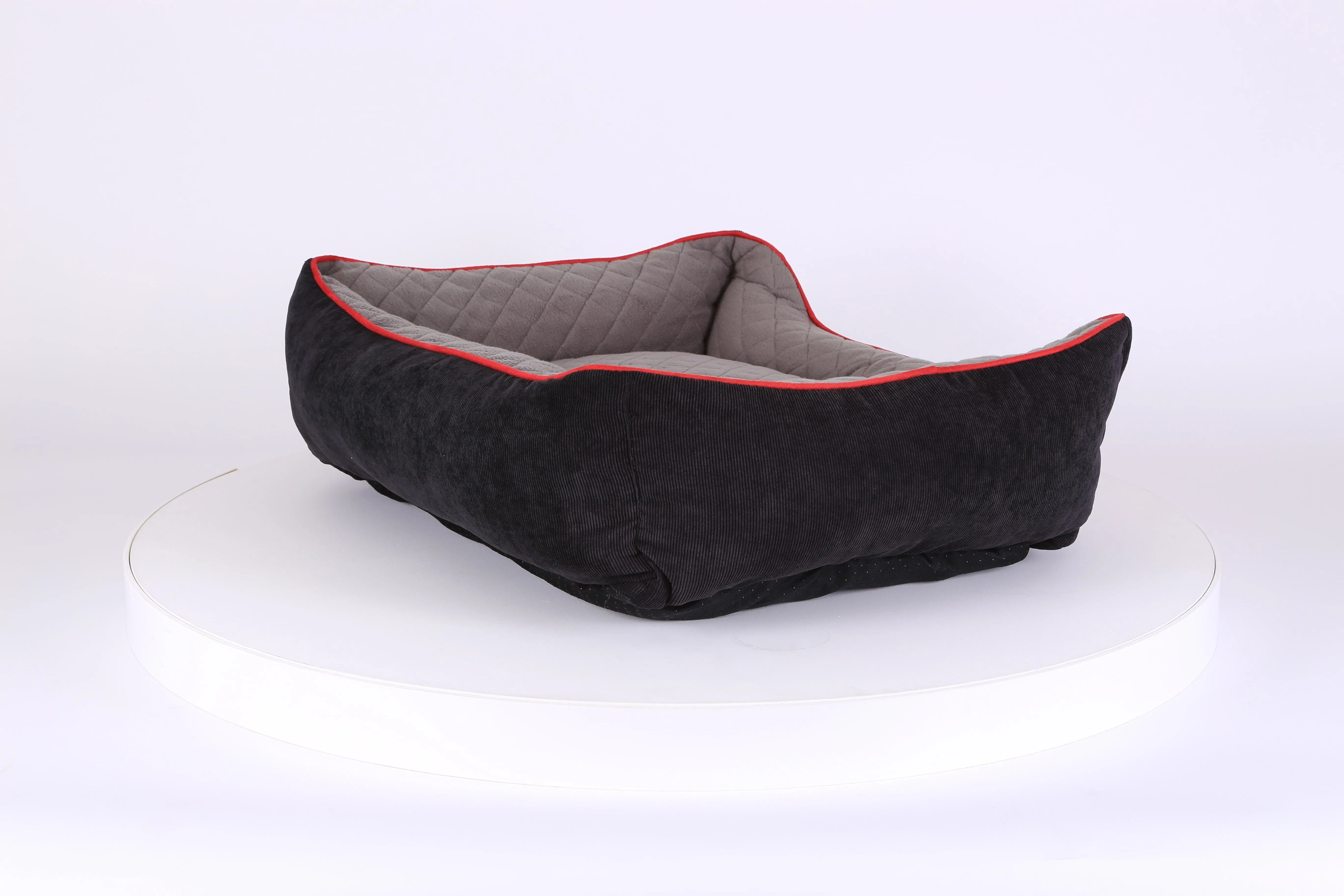 Thermal Box Bed - Black & Grey