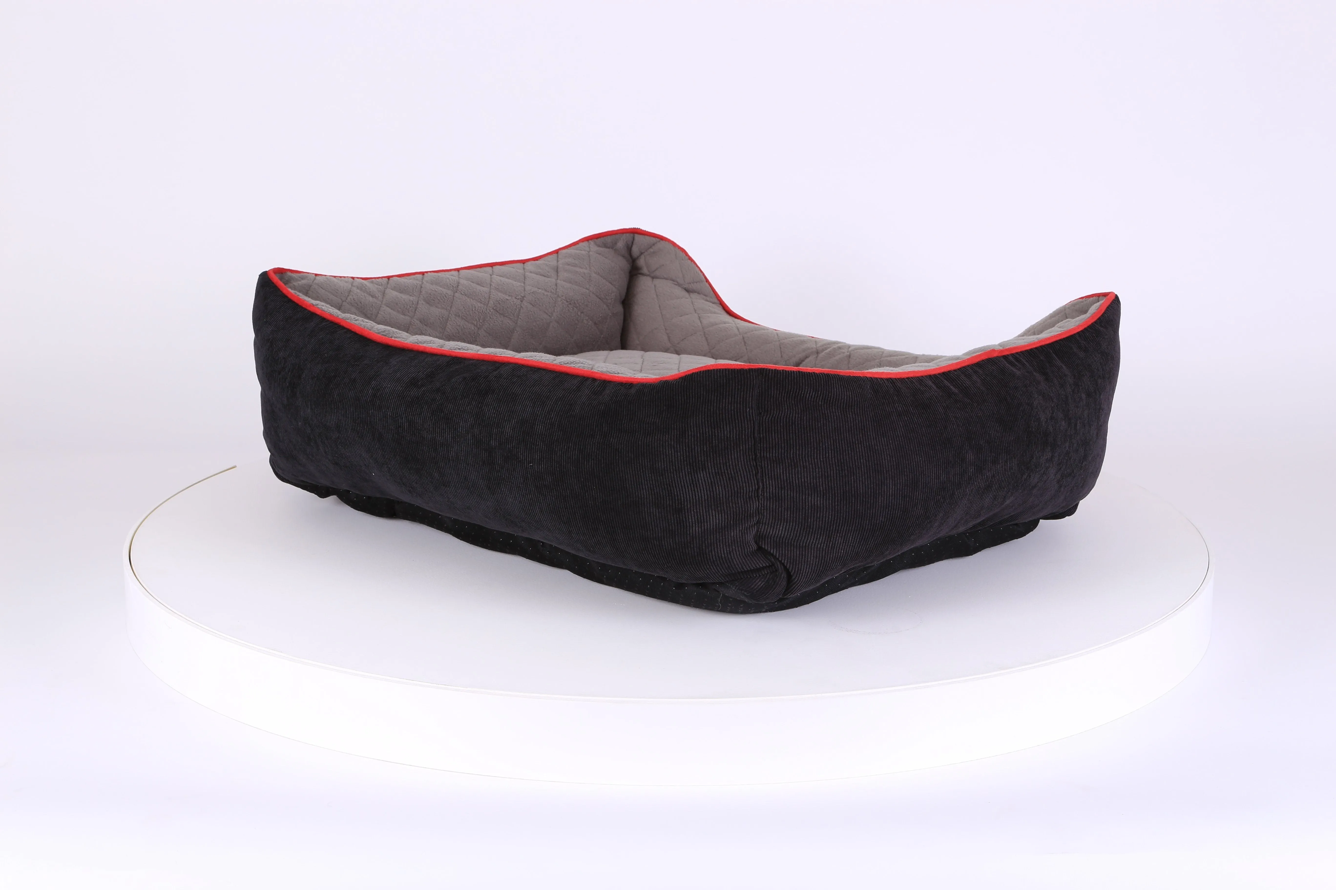 Thermal Box Bed - Black & Grey