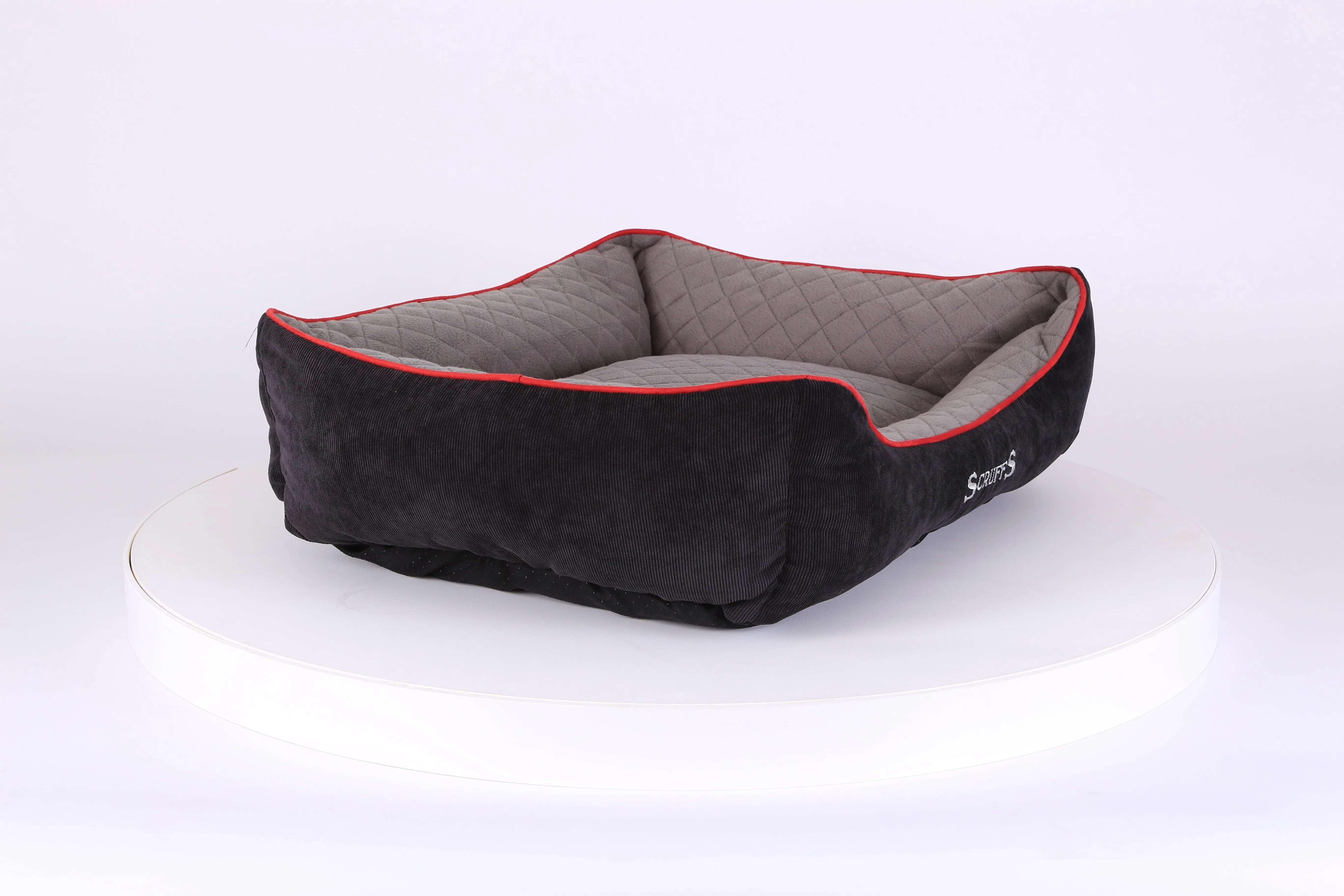 Thermal Box Bed - Black & Grey