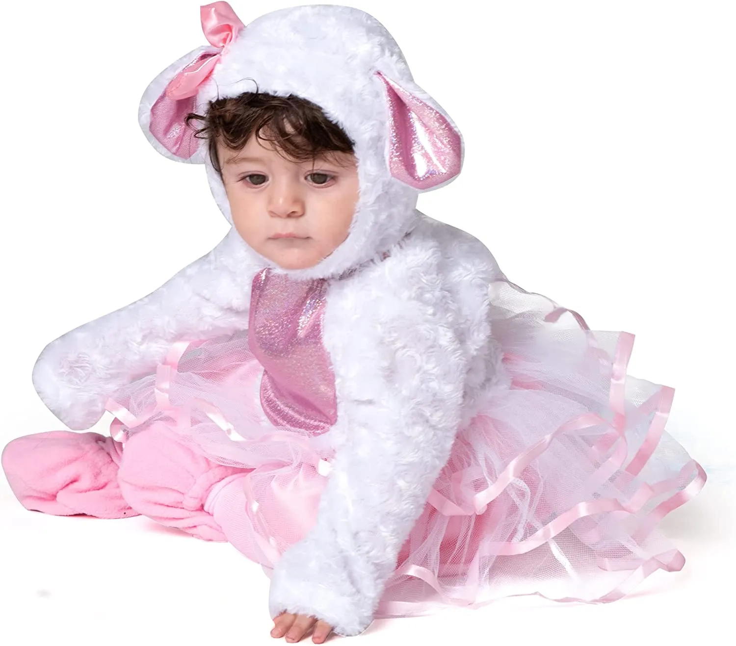 Unisex Pink Lamb Costume - Child