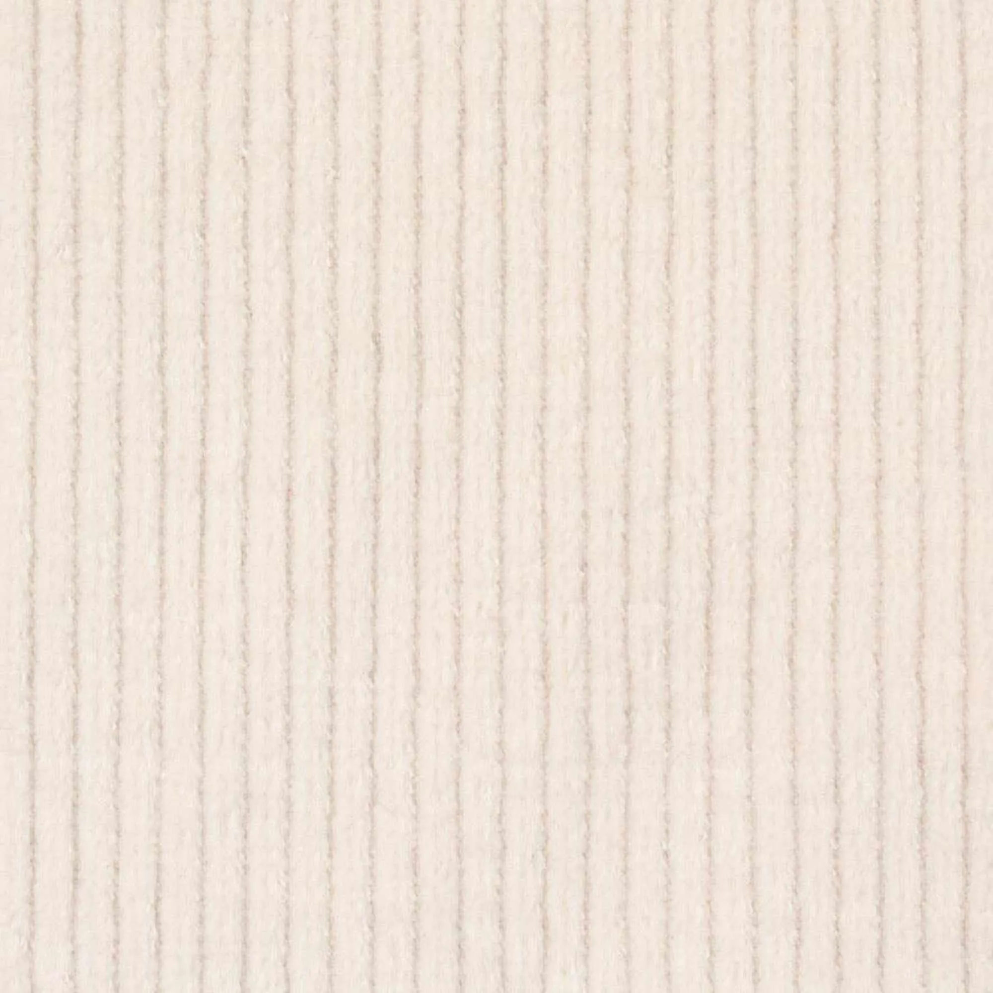 Washed Cotton Stretch Corduroy 6 Wale - Off White (Remnant)