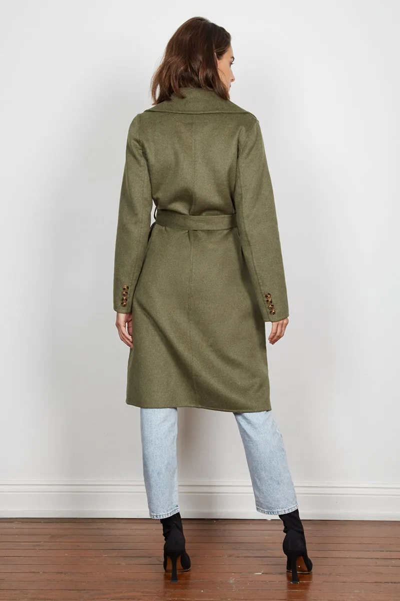 Wish - Officer Coat - Khaki