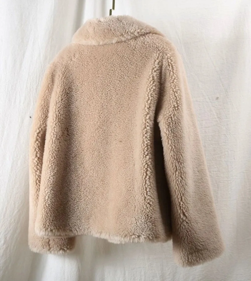 Women's Winter Loose Thick Warm Wool Coat