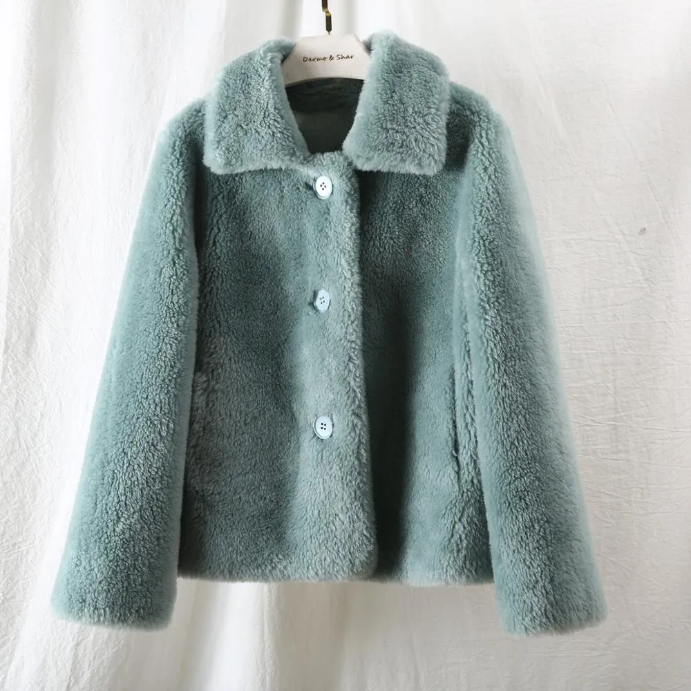 Women's Winter Loose Thick Warm Wool Coat