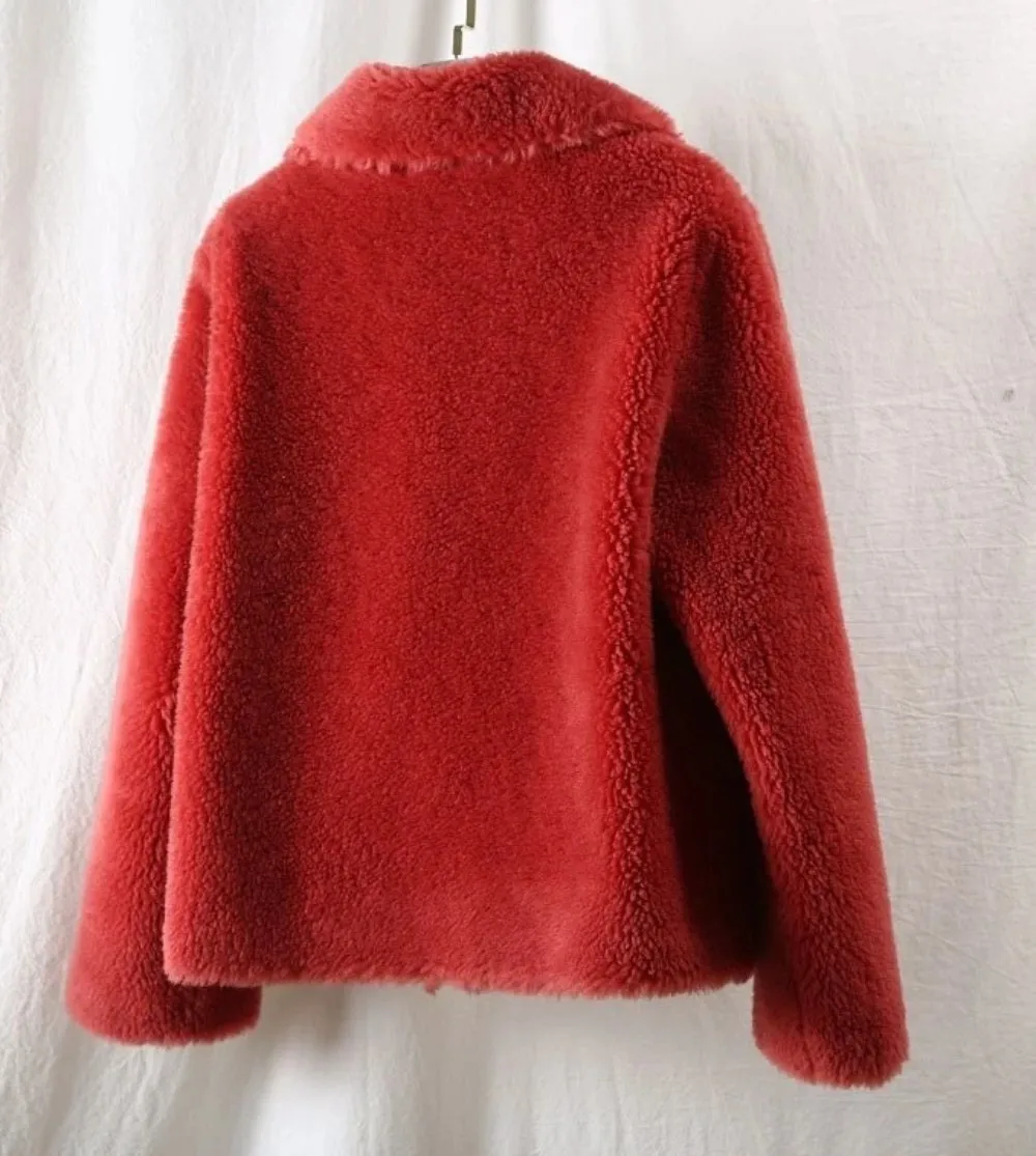 Women's Winter Loose Thick Warm Wool Coat