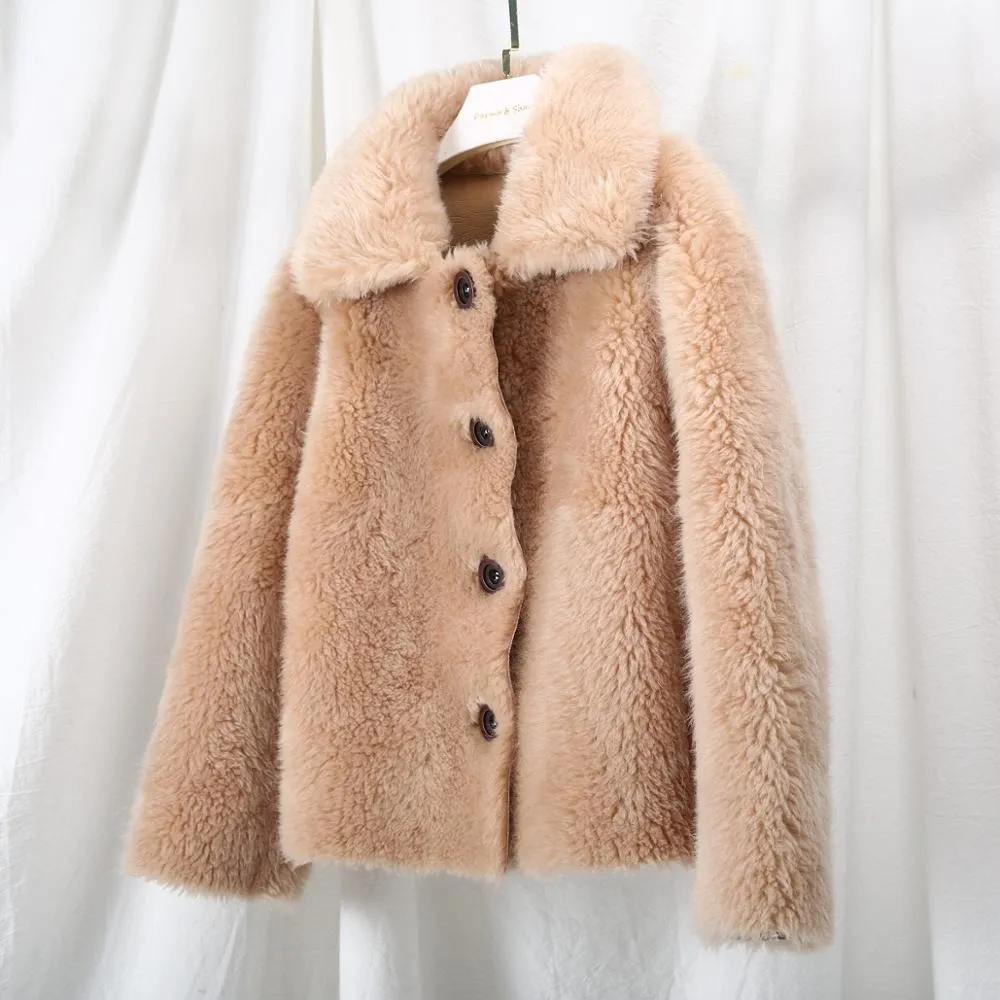 Women's Winter Loose Thick Warm Wool Coat