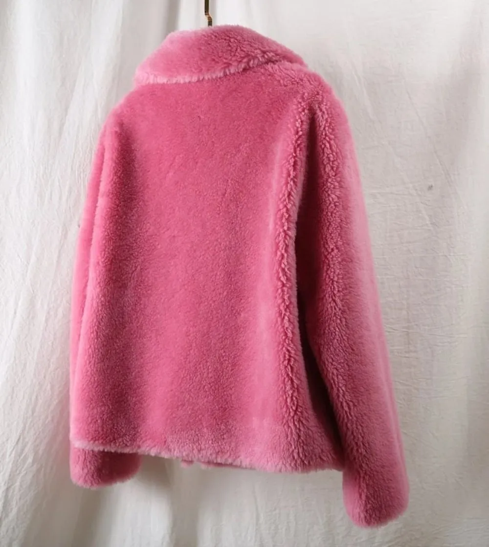 Women's Winter Loose Thick Warm Wool Coat