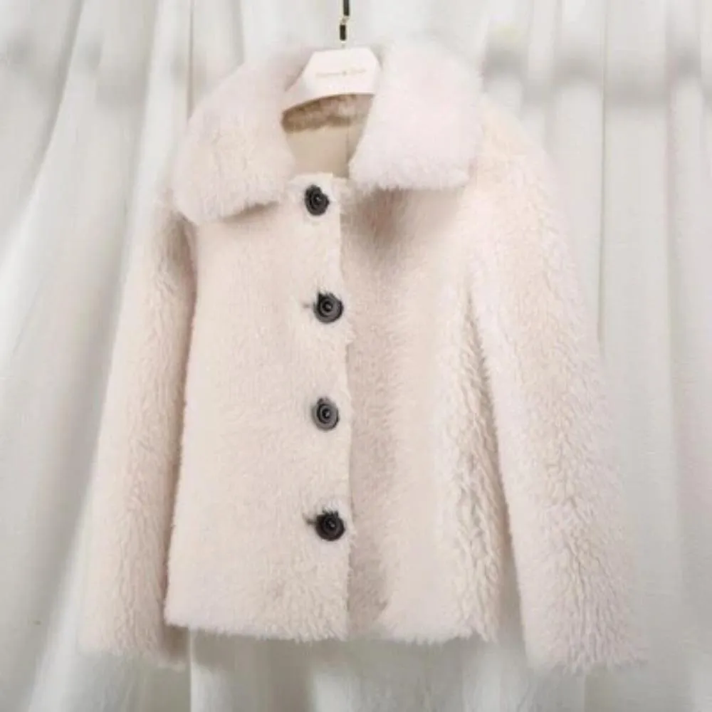 Women's Winter Loose Thick Warm Wool Coat