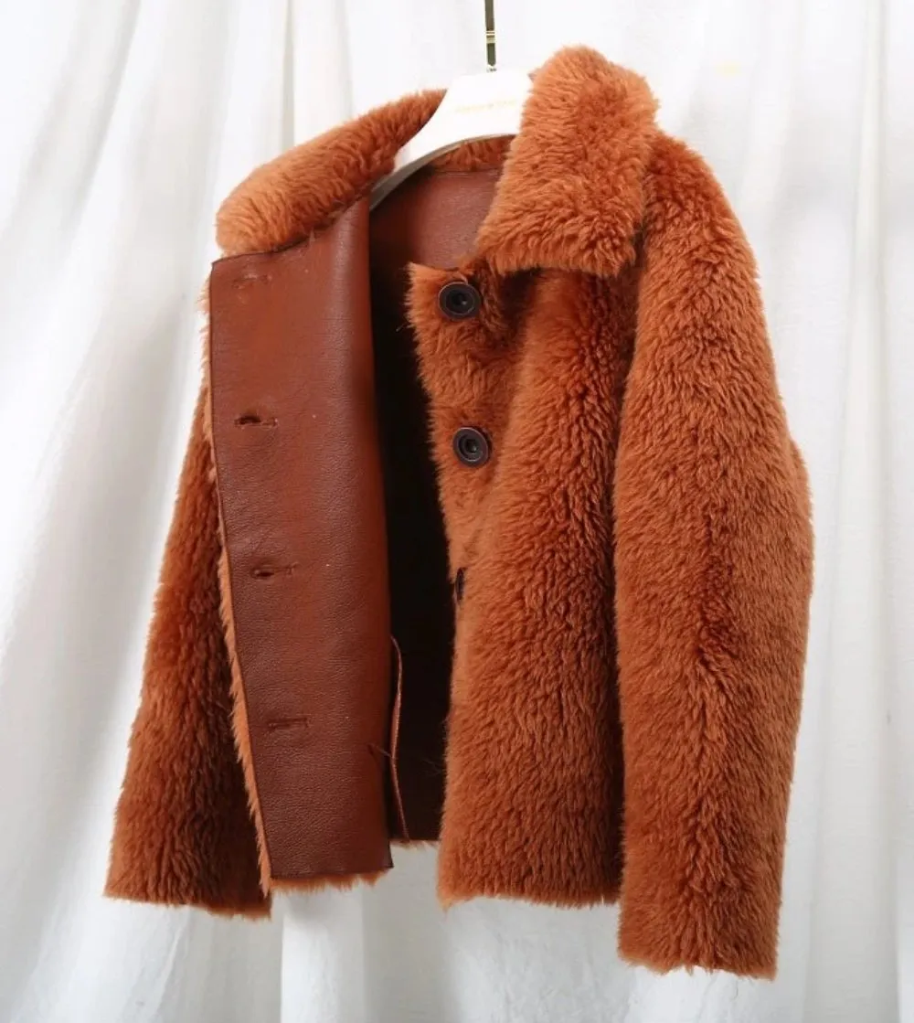 Women's Winter Loose Thick Warm Wool Coat