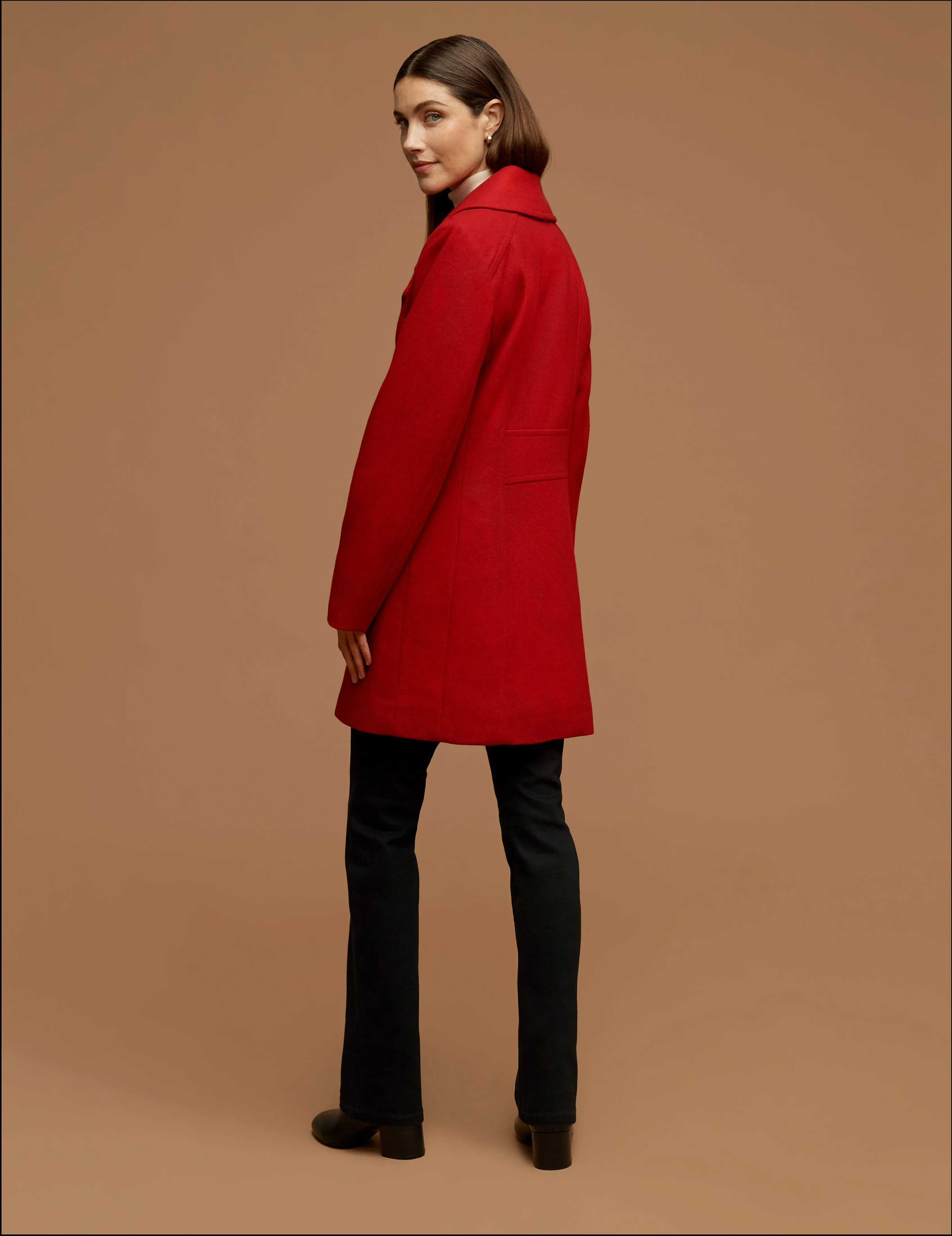 Wool Coat With Buttons